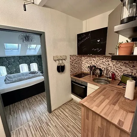 アパート Zum Gruenen Hirsch Inkl. Parkplatz エアフルト