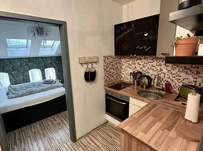 Daire Zum Gruenen Hirsch Inkl. Parkplatz Erfurt